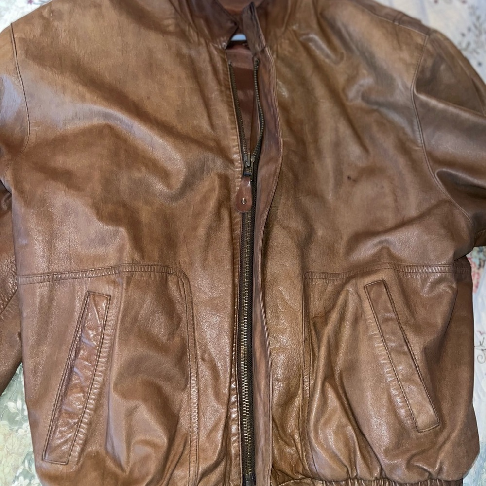 Georgetown leather jacket - Picture 5 of 10